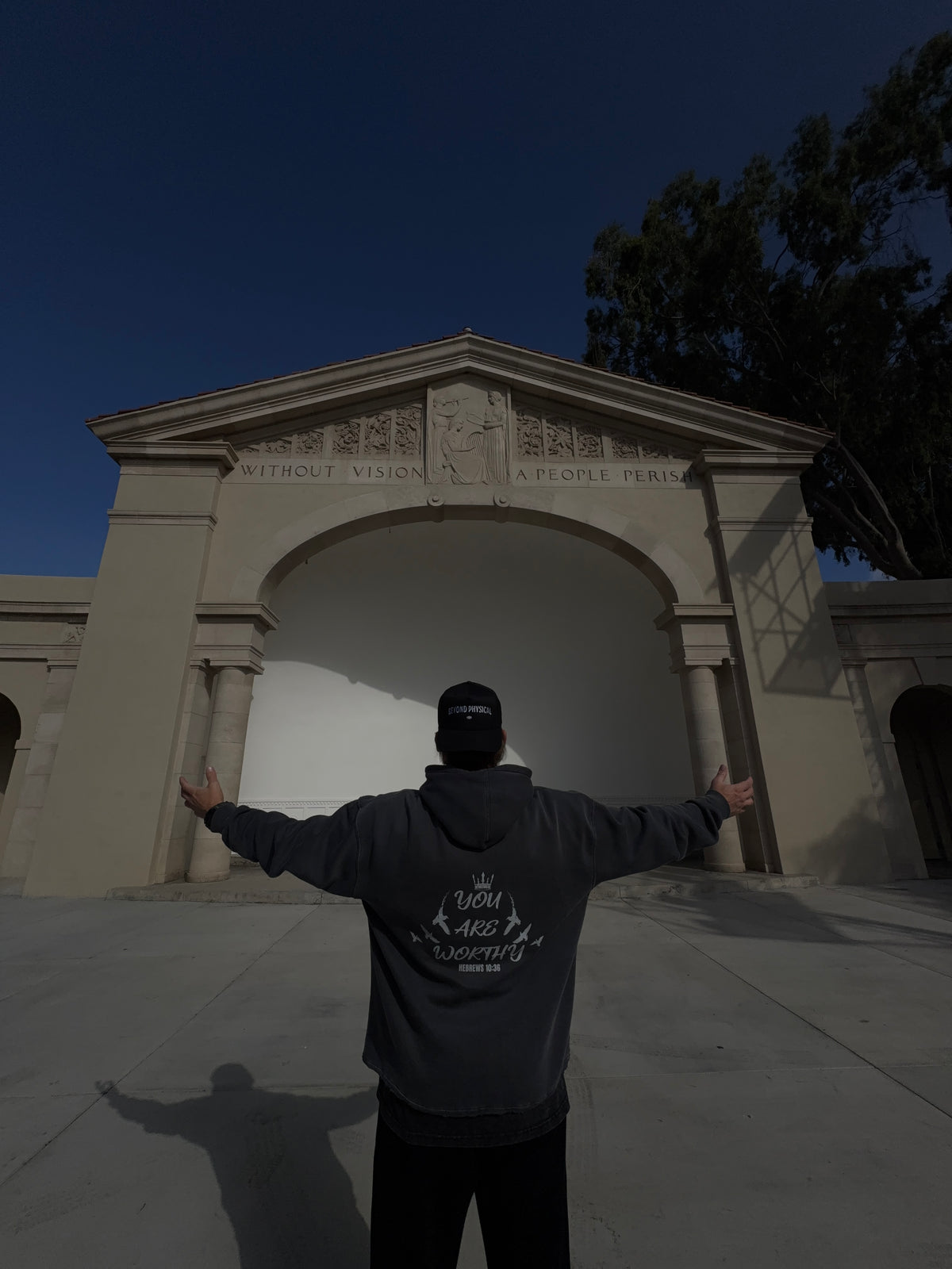 Worthy Hoodie | WASHED BLACK | Beyond Physical
