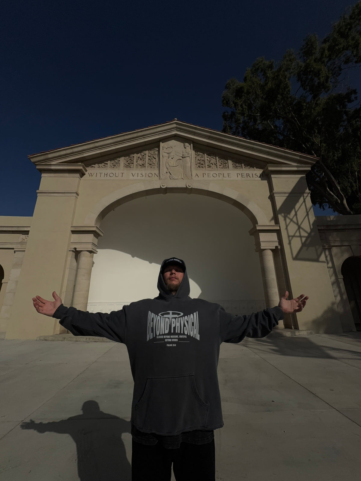 Worthy Hoodie | WASHED BLACK | Beyond Physical