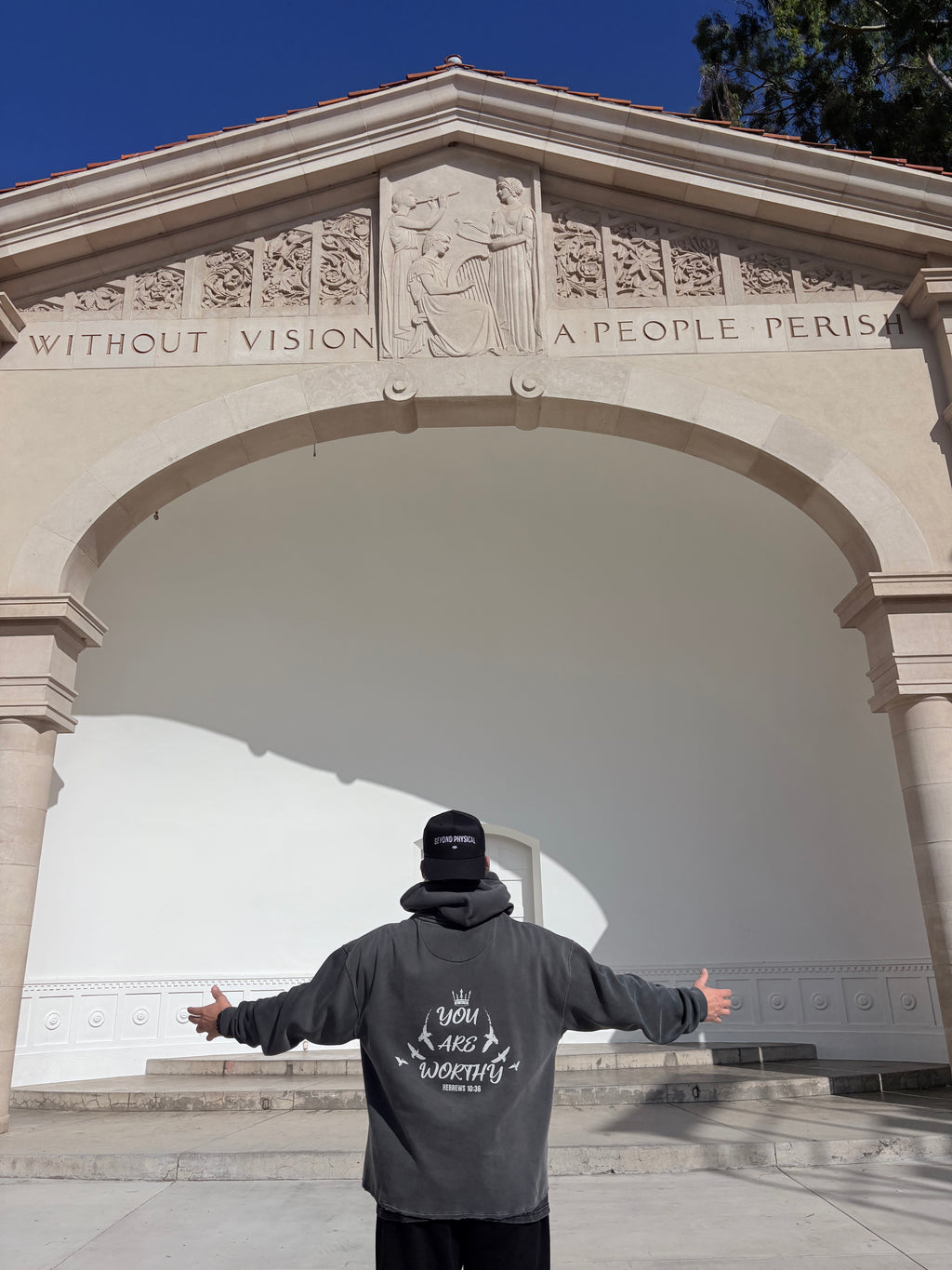 Worthy Hoodie | WASHED BLACK | Beyond Physical