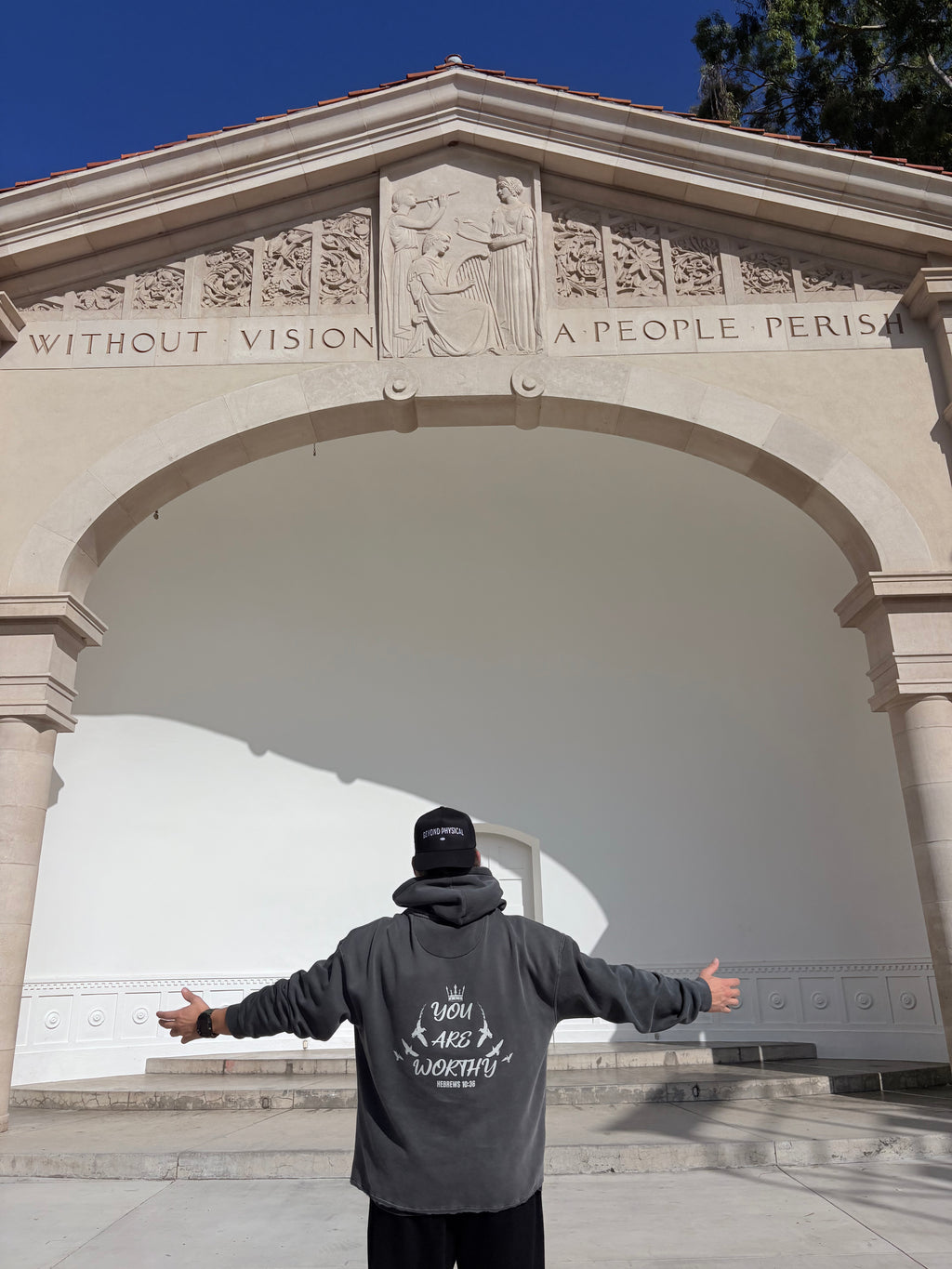 Worthy Hoodie | WASHED BLACK | Beyond Physical