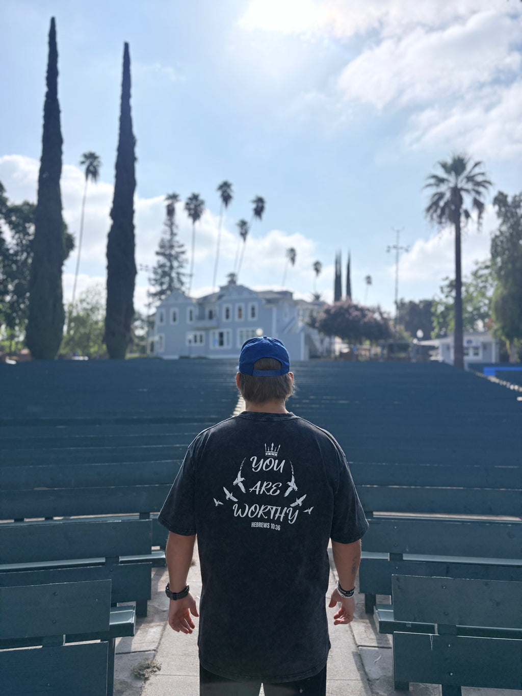 Worthy Tee | BLACK WASHED | Beyond Physical